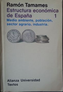 portada Estructura Economica de España Tomo 1