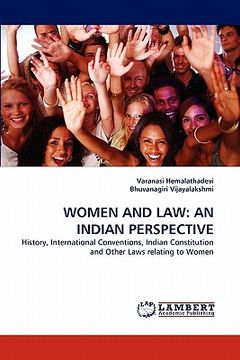 portada women and law: an indian perspective (en Inglés)