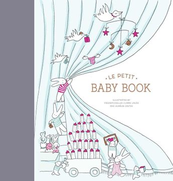 portada Le Petit Baby Book (Baby Memory Book, Baby Journal, Baby Milestone Book) (in English)