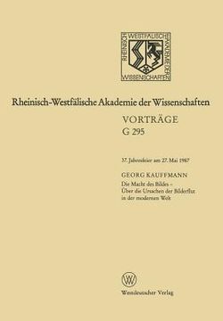 portada Rheinisch-Westfälische Akademie Der Wissenchaften: Geisteswissenschaften Vorträge-G295 (in German)