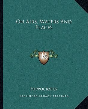 portada on airs, waters and places