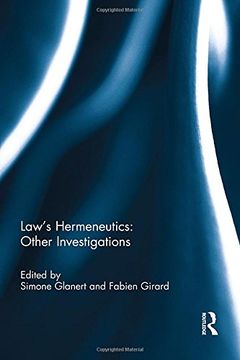 portada Law's Hermeneutics: Other Investigations (in English)