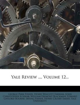portada yale review ..., volume 12... (in English)