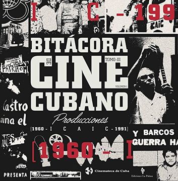 portada Bitácora del Cine Cubano. Tomo iii