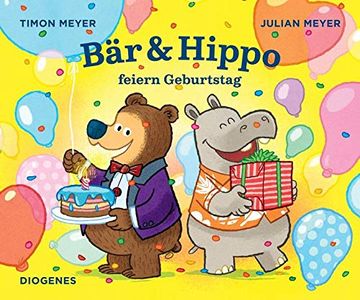 portada Bär & Hippo Feiern Geburtstag (en Alemán)