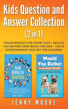 portada Kids Question and Answer Collection (2 in 1): Tough Riddles for Smart Kids + Would you Rather Game Book for Kids - the #1 Entertainment box set for Children (in English)