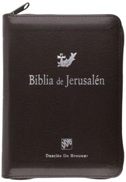 portada Biblia de Jerusalén modelo bolsillo con cremallera (in Spanish)