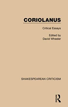 portada Coriolanus: Critical Essays (en Inglés)