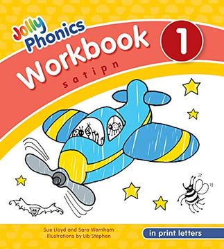 portada Jolly Phonics Workbook 1: In Print Letters (Jolly Phonics Workbooks, set of 1-7) 