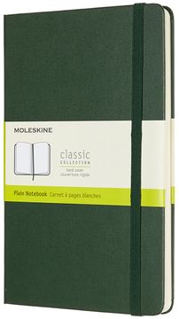 portada Cuaderno Clásico / Grande / Verde mirto / Lisa - Moleskine