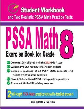 portada Pssa Math Exercise Book for Grade 8: Student Workbook and Two Realistic Pssa Math Tests (en Inglés)