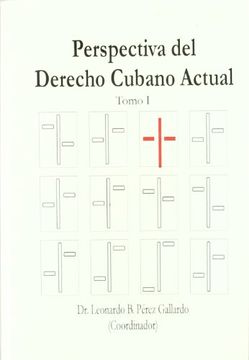 portada Perspectiva del Derecho Cubano Actual. 2 Vol. (in Spanish)