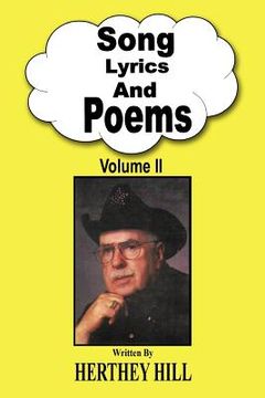 portada song lyrics and poems: volume ii (en Inglés)