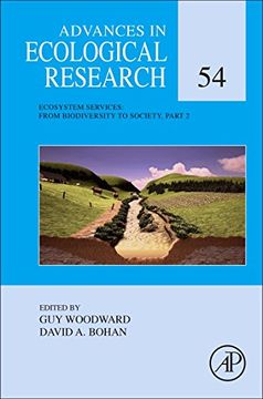 portada Ecosystem Services: From Biodiversity to Society, Part 2, Volume 54 (Advances in Ecological Research) (en Inglés)