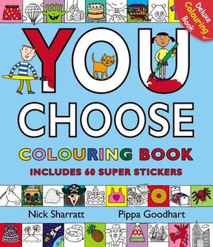 portada You Choose: Colouring Book with Stickers (en Inglés)