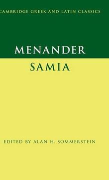 portada Menander: Samia (The Woman From Samos) (Cambridge Greek and Latin Classics) (en Inglés)