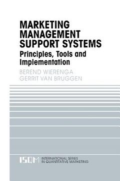 portada Marketing Management Support Systems: Principles, Tools, and Implementation (en Inglés)