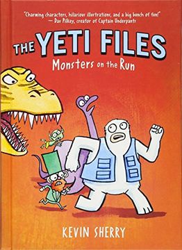 portada Monsters on the run (The Yeti Files #2) (in English)