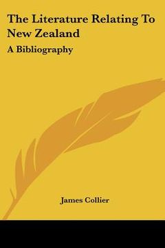 portada the literature relating to new zealand: a bibliography