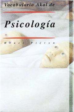 portada Vocabulario Akal de Psicología (in Spanish)
