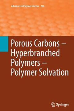 portada Porous Carbons - Hyperbranched Polymers - Polymer Solvation (en Inglés)