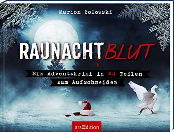 portada Raunachtblut: Ein Adventskrimi in 24 Teilen zum Aufschneiden | der Advent Wird Spannend! Cooler Krimi für Erwachsene (in German)