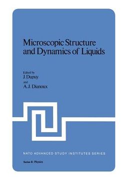 portada Microscopic Structure and Dynamics of Liquids (en Inglés)
