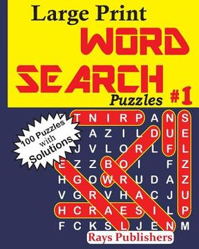 portada Large Print Word Search Puzzles (en Inglés)