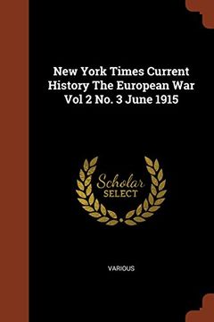 portada New York Times Current History The European War Vol 2 No. 3 June 1915