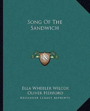 portada song of the sandwich (en Inglés)