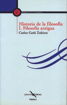 portada Historia de la Filosofia i. Filosofia Antigua (in Spanish)