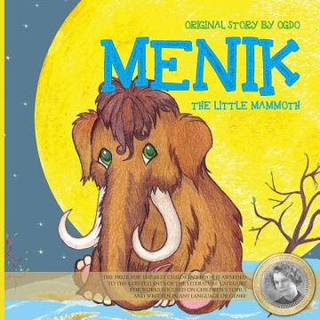 portada Menik the Little Mammoth (en Inglés)