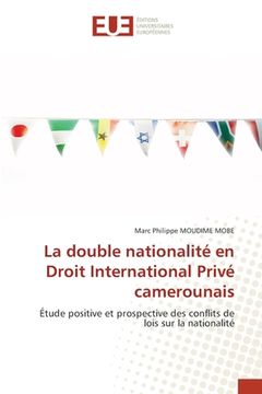 portada La double nationalité en Droit International Privé camerounais