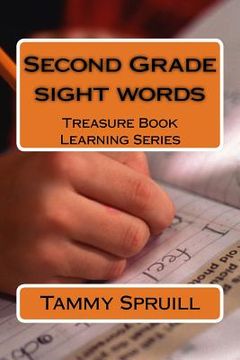 portada Second Grade sight words: Treasure Book Learning Series (en Inglés)