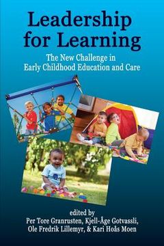 portada Leadership for Learning: The New Challenge in Early Childhood Education and Care (in English)