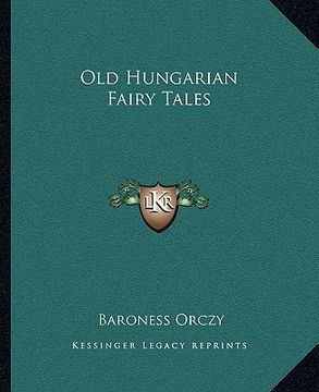 portada old hungarian fairy tales (en Inglés)