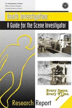 portada Death Investigation: A Guide for the Scene Investigator (en Inglés)