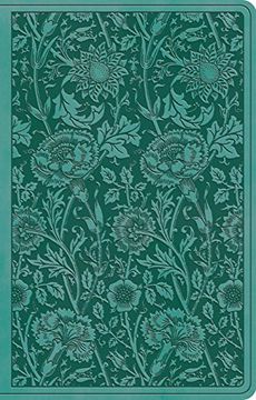 portada ESV Premium Gift Bible (TruTone, Teal, Floral Design) (in English)