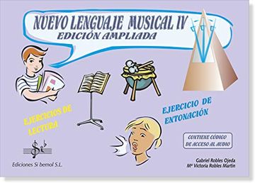 portada Nuevo Lenguaje Musical 4 sin cd. Contiene Código de Acceso a los Audios en app