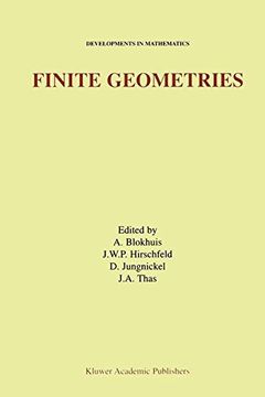 portada finite geometries: proceedings of the fourth isle of thorns conference (in English)