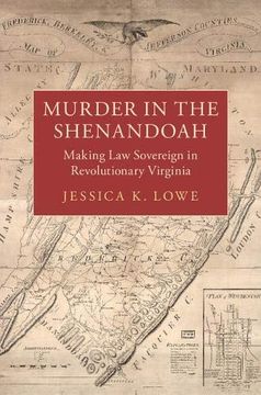 portada Murder in the Shenandoah (Studies in Legal History) (en Inglés)