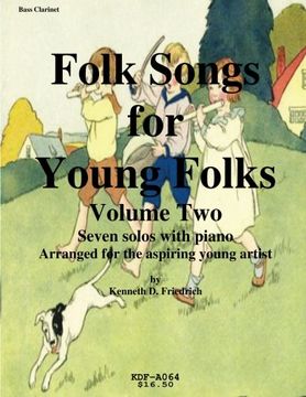 portada Folks Songs for Young Folks, Vol. 2 - bass clarinet and piano