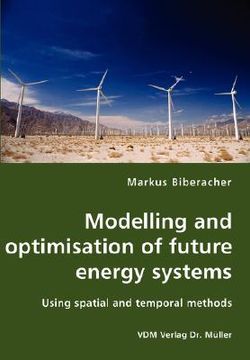 portada modelling and optimisation of future energy systems