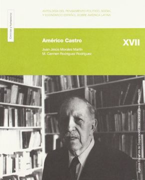 portada Américo Castro: Antología Del Pensamiento Político, Social Y Económico