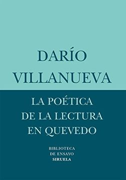 portada La Poetica de la Lectura en Quevedo (in Spanish)