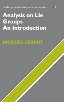 portada Analysis on lie Groups Hardback: An Introduction: 0 (Cambridge Studies in Advanced Mathematics) (in English)