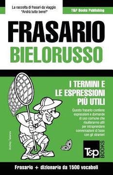 portada Frasario Italiano-Bielorusso e dizionario ridotto da 1500 vocaboli (in Italian)