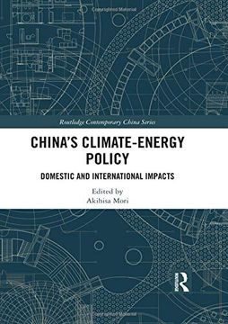 portada China’S Climate-Energy Policy: Domestic and International Impacts (Routledge Contemporary China Series) (en Inglés)