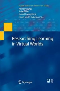 portada researching learning in virtual worlds (en Inglés)