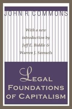 portada Legal Foundations of Capitalism (en Inglés)